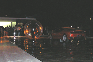 Boule dansante – show aquatique