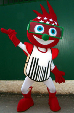 Mascotte gonflable — résultat