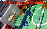 Baby-foot humain gonflable