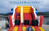 Toboggan gonflable